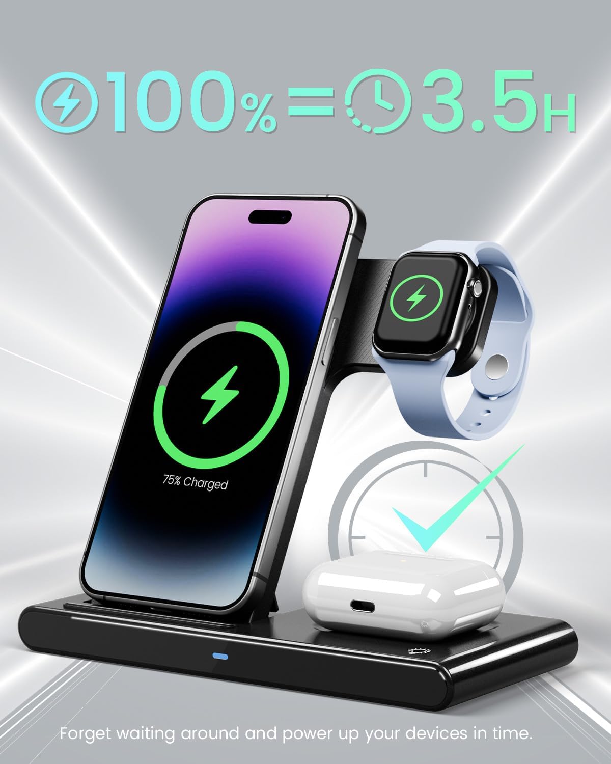 3 in 1 Wireless Charger