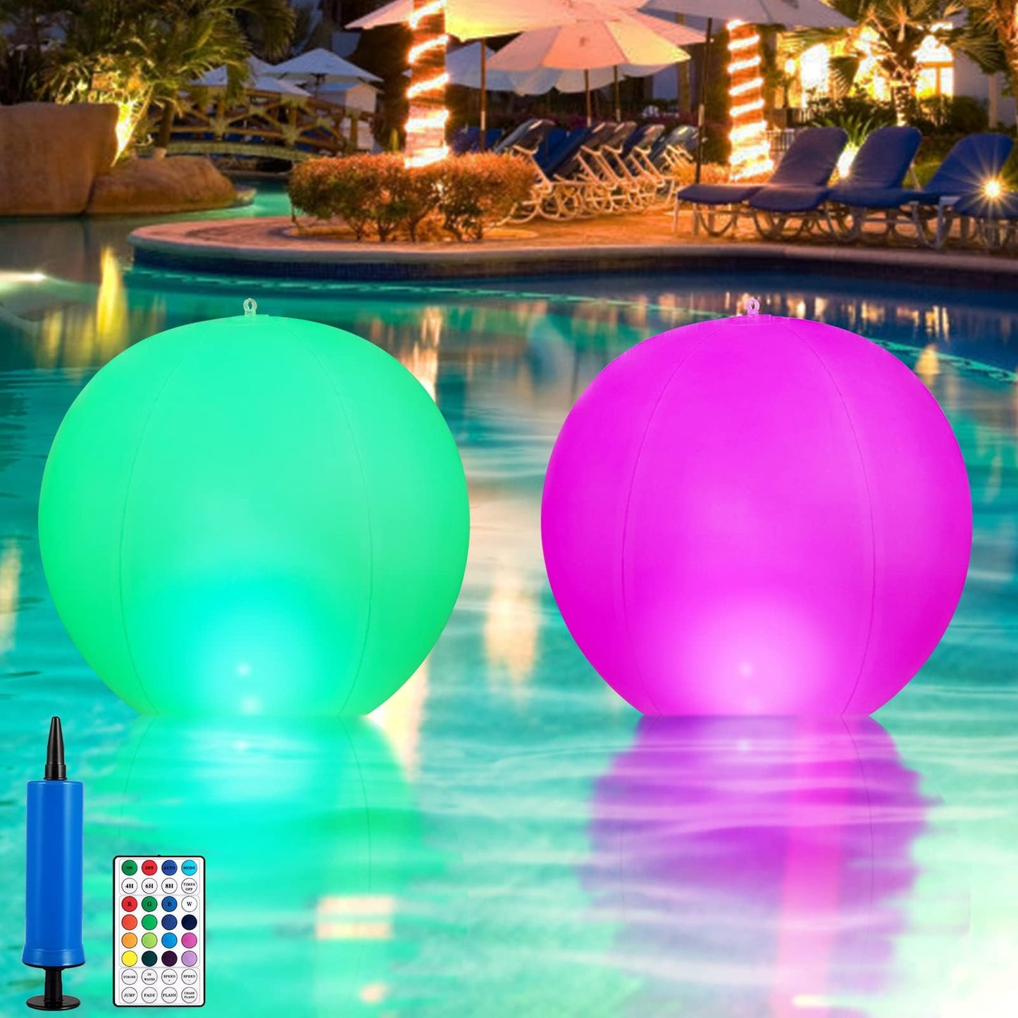 Floating Pool Lights