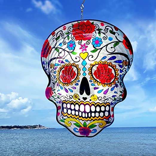 giardinox Wind Spinner--Skull