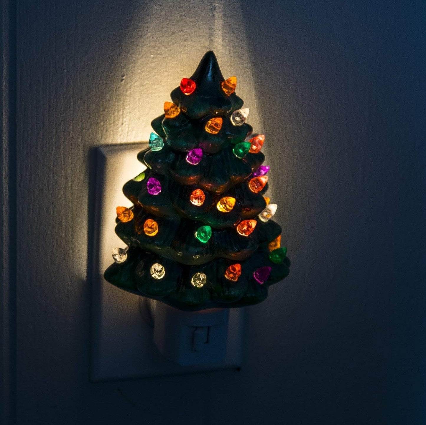 Christmas Ceramic Tree Night Light