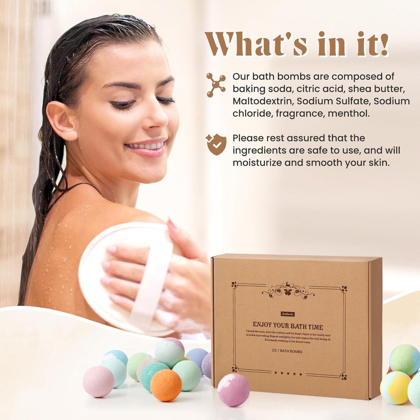 Bath Bombs Gift Set