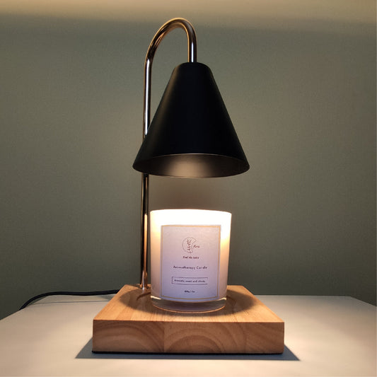 Aromatherapy candle warmer lamp