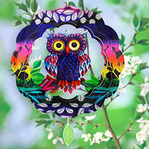 giardinox Wind Spinner--Owl